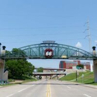 Cyrus Avery Memorial Bridge in Tulsa, Oklahoma