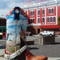 Big Boots in Cheyenne, Wyoming