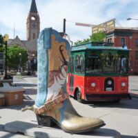 Big Boots in Cheyenne, Wyoming
