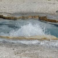 Geyser Hill im Yellowstone National Park, Wyoming