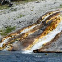 Midway Geyser Basin im Yellowstone National Park, Wyoming