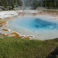 Lower Geyser Basin im Yellowstone National Park, Wyoming