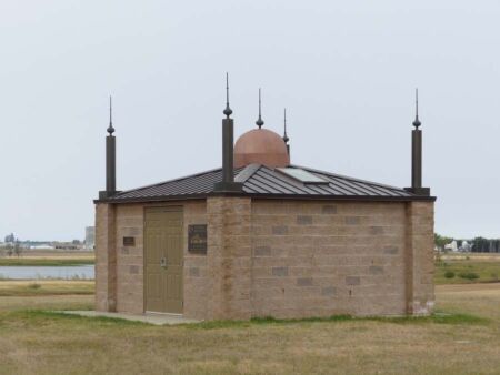 Älteste Moschee in den USA in Ross, North Dakota Älteste Moschee in den USA in Ross, North Dakota