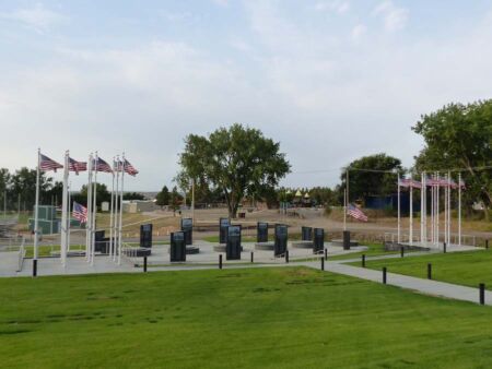 Veterans Memorial Park in Watford City, North Dakota Veterans Memorial Park in Watford City, North Dakota