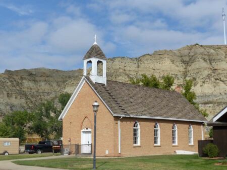 St. Mary's Catholic Church in Medora, North Dakota St. Mary's Catholic Church in Medora, North Dakota