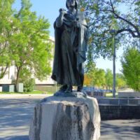 Sakakawea Statue in Bismarck, North Dakota