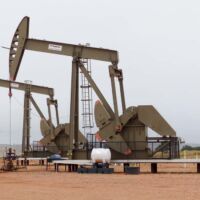 Ölpumpen in North Dakota