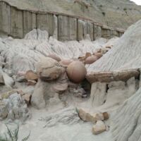 Cannonballs im Theodore Roosevelt National Park, North Dakota