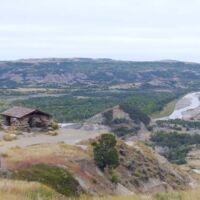 River Bend Overlook im Theodore Roosevelt National Park, North Dakota
