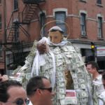 Alljährliche Prozession zum St. Anthony's Feast im North End von Boston, Massachusetts