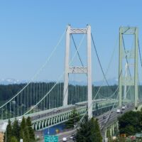 Narrows Bridge in Tacoma, Washington