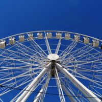 SkyStar Wheel auf Fisherman's Wharf in San Francisco, California