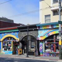 Im Stadtteil Haight-Ashbury von San Francisco, California