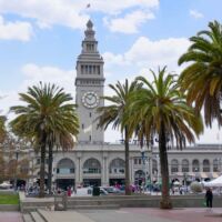 Ferry Building am Embarcadero in San Francisco, California