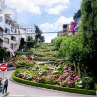 Lombard Street in San Francisco, California