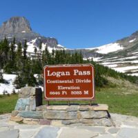 Logan Pass im Glacier National Park, Montana