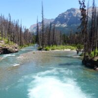 St. Mary Falls im Glacier National Park, Montana