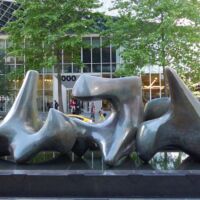 "Vertebrae" von Henry Moore in Seattle, Washington