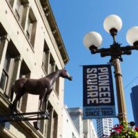 Pioneer Square District in Seattle, Washington