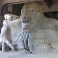 Fremont Troll in Seattle, Washington