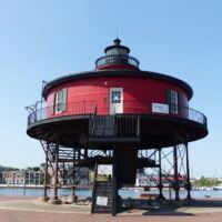 Seven Foot Knoll Lighthouse Inner Harbor Baltimore, Maryland