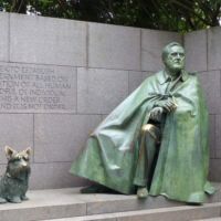 Eleonore and Franklin D. Roosevelt Memorial Washington D.C.
