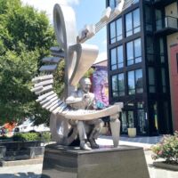 Duke Ellington Statue im Stadtteil Shaw Washington D.C.
