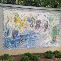 National Gallery of Art Sculpture Garden Washington D.C.<br>
"Orphée" von Marc Chagall "Orphée" von Marc Chagall