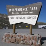 Der Independence Pass in Colorado liegt auf 3.686 m Höhe