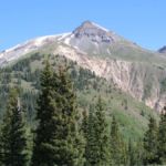Der Red Mountain Pass in Colorado ist 3.355 m hoch