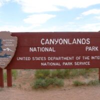 Parkeingang zum Canyonlands National Park, Utah Parkeingang zum Canyonlands National Park, Utah