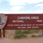 Parkeingang zum Canyonlands National Park, Utah