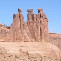 Arches National Park, Utah<br>
The Three Gossips Arches National Park, Utah