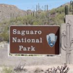 Parkeingang zum Saguaro National Park, Arizona
