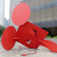 "Metric Mouse X" von Claes Oldenburg in Houston, Texas