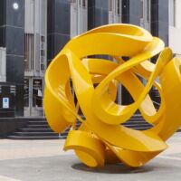 "Tabachin Ribbon" von Yvonne Domenge in Forth Worth, Texas "Tabachin Ribbon" von Yvonne Domenge in Forth Worth, Texas