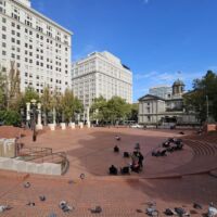 Pioneer Courthouse Square Portland, Oregon