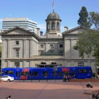 Pioneer Courthouse am Pioneer Courthouse Square Portland, Oregon