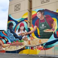 Blanchet House Mural Portland, Oregon