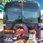"Mayweather gegen Pacquiao" - Tourbus in Las Vegas, Kalifornien