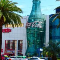 Coca-Cola auf dem Strip in Las Vegas, Nevada