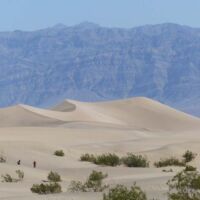 Mesquite Sand Dunes im Death Valley National Park, Kalifornien