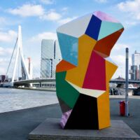 Rotterdam, the Netherlands<br>
"Marathonbeeld" von Henk Visch Marathonbeeld (Rotterdam, the Netherlands)