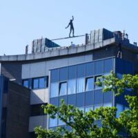 Bielefeld, Germany<br>
"Gratwanderung" von Hubertus von der Goltz Gratwanderung (Bielefeld, Germany)