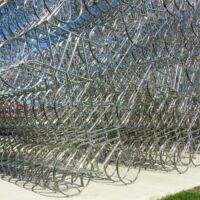 The Forks Winnipeg, Manitoba<br>
"Forever Bicycles" von Ai Weiwei Forever Bicycles (Winnipeg, Manitoba)