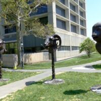 Princeton, New Jersey<br>
"The Circle of Animals" von Ai Weiwei The Circle of Animals (Princeton, New Jersey)