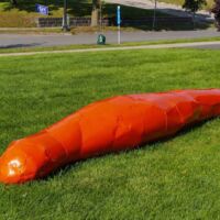 Minneapolis Sculpture Garden, Minnesota<br>
"Sitzwuste" von Franz West Sitzwuste (Minneapolis, Minnesota)