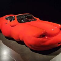 MONA Hobart, Tasmania<br>
"Fat Car" von Erwin Wurm Fat Car (MONA Hobart, Tasmania)