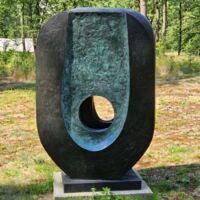 "Dual Form" von Barbara Hepworth