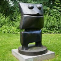 "The Large Frog" von Max Ernst